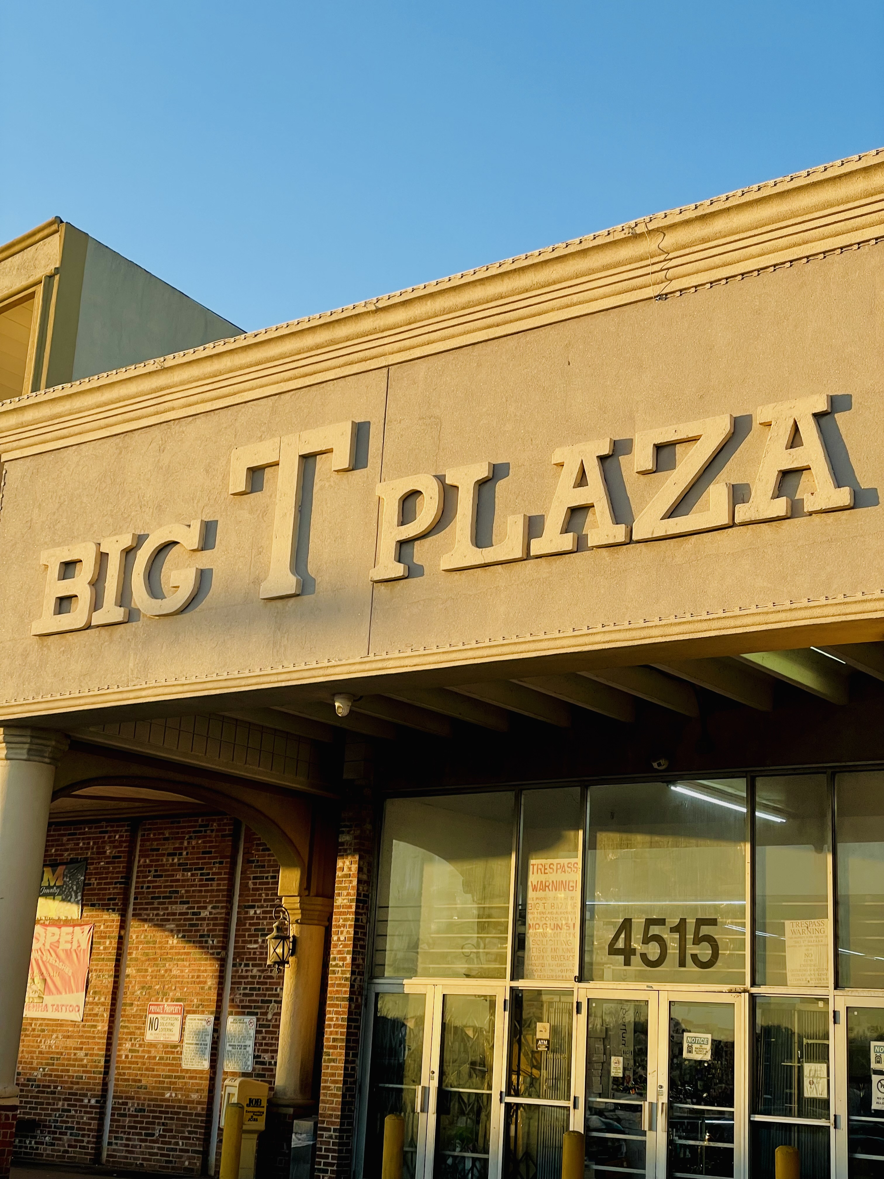 Big T Plaza Outside