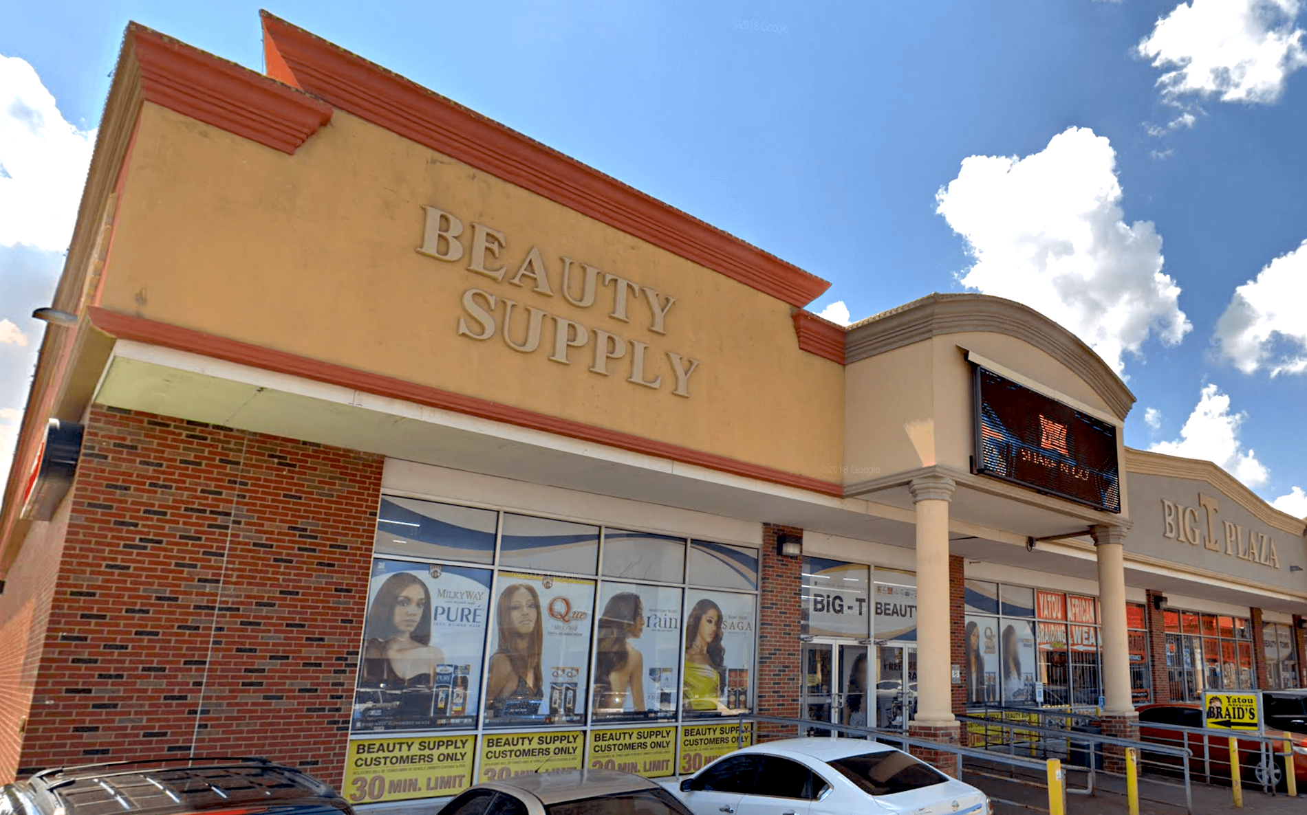 Beauty Supply Store Sign